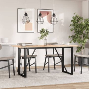 Vidaxl Kvadratne noge za stol 120x60x73 cm Lijevano željezo