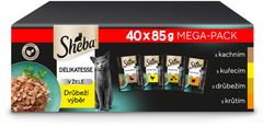 Sheba Hrana za mačke perad 40x85 g