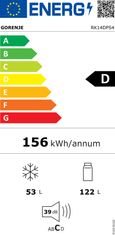 Gorenje RK14DPS4 kombinirani hladnjak