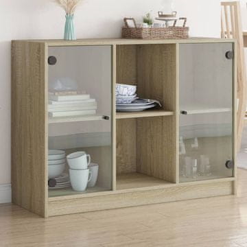 Vidaxl Ormarić, hrast sonoma, 102x37x75,5 cm, materijal na bazi drva