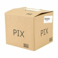 Bachmann PIX ugradbena utičnica 1x220V crna 2m 926.001