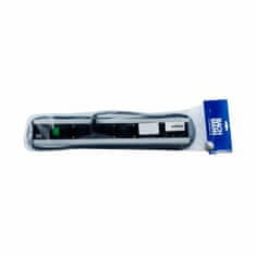 Bachmann Razdjelnik za stalak 6x220V PVC 90° s prekidačem 2m crno/sivi 300.003