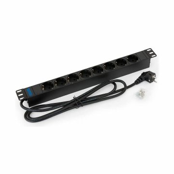 Triton razdjelnik 8x220V stalak ALU crni