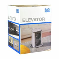 Bachmann ELEVATOR potopni stup 2xSchuko-C 1xSchuko-F 928.003