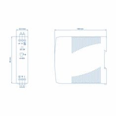 Teltonika univerzalno napajanje 1670mA 12V DIN Weho