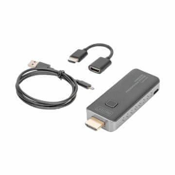Digitus Bežični HDMI odašiljač s produžetkom linije Click&Present MINI