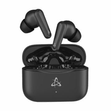 S-box Crne bluetooth slušalice s mikrofonom EB-TWS101