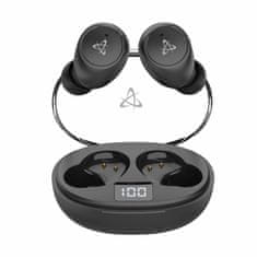 S-box Crne bluetooth slušalice s mikrofonom EB-TWS115