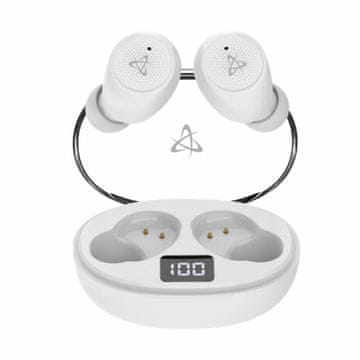 S-box Bijele bluetooth slušalice s mikrofonom EB-TWS115