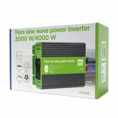 Energenie inverter 12V/220V 2000W čisti sinusni val EG-PWC-PS2000-01