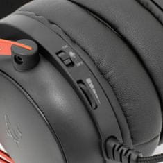 White Shark slušalice + mikrofon crno/crvene gaming GH-2341 GORILLA