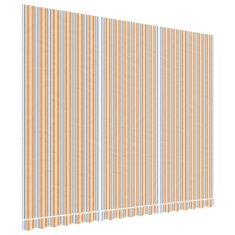 Vidaxl Zamjenska tkanina za tendu, višebojne pruge, 4,5 x 3,5 m