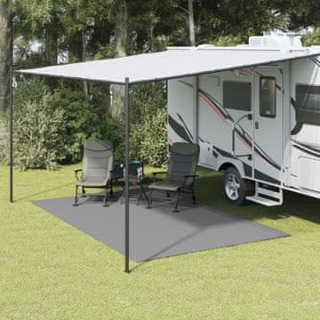 Vidaxl Kamperska prostirka za pod antracit boje 4 x 2,5 m