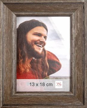 Walther Okvir za fotografiju 13x18 cm, imitacija drva, stolni s nogicom, AQ318P