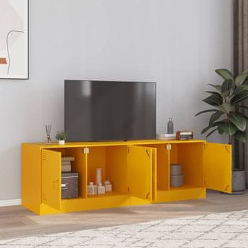 Vidaxl TV stalci, 2 kom., senf, 67x39x44 cm, čelik