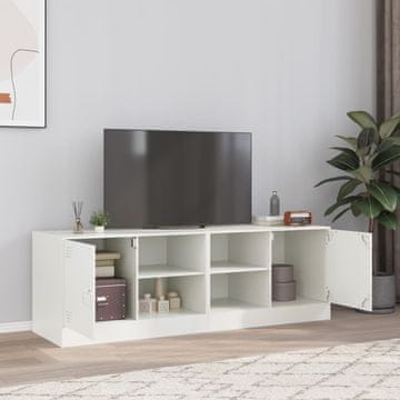 Vidaxl TV ormarići, set od 2, bijeli, 67x39x44 cm, čelik