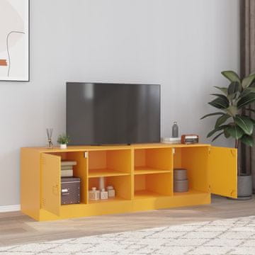 Vidaxl TV stalci, 2 kom., senf, 67x39x44 cm, čelik