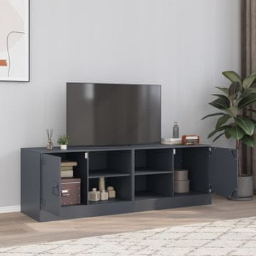 Vidaxl TV stalci, 2 kom., antracit, 67x39x44 cm, čelik