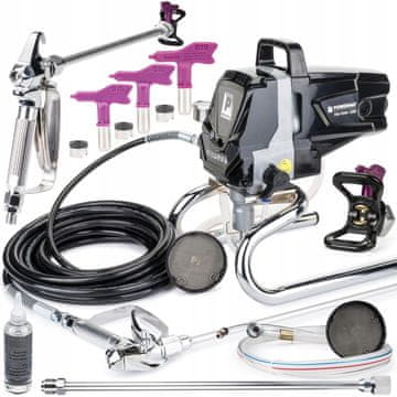 Powermat 220Bar airless raspršivač boje 1200W 10m hidrodinamička jedinica za bojanje