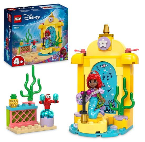 LEGO Disney Princess 43235 Ariel i njezina glazbena pozornica