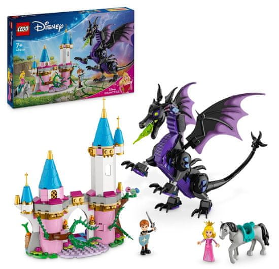 LEGO Disney Princess 43240 Zlurada u obliku zmaja