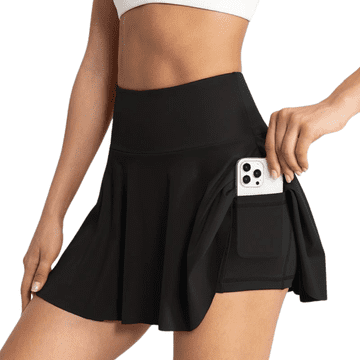 VIVVA® Sportsko krilo s kratkim hlačicama i džepovima | SKORTIFY
