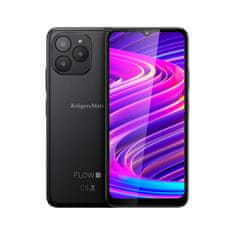 Krüger&Matz Pametni telefon Android 13 NFC 4G 2x SIM FLOW 10 crni