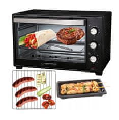 Esperanza 1600W prijenosna električna pećnica 20L