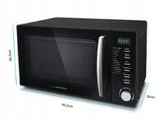 Esperanza 1200W LCD mikrovalna + roštilj 20L COCINERO