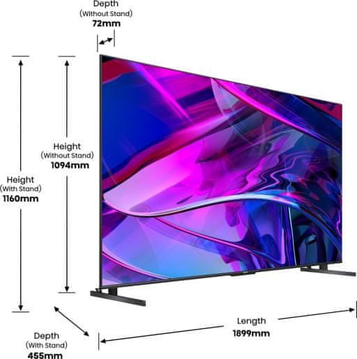 Hisense 85U7KQ 4K UHD Mini LED televizor