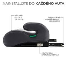 Kinderkraft I-BOOST I-SIZE 2024 GREY auto baza - otvorena ambalaža