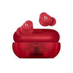 Apple Beats Solo Buds brezžične slušalke, True Wireless, Transparent Red, prozorno rdeče (muw03zm/a)