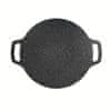HOME & MARKER® Korejska okrugla tava za roštilj, grill tava 32 cm, neklizajuća površina | KOREPAN