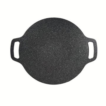 HOME & MARKER® Korejska okrugla tava za roštilj, grill tava 32 cm, neklizajuća površina | KOREPAN