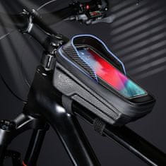 Tech-protect V2 torbica za bicikl 1L, crno
