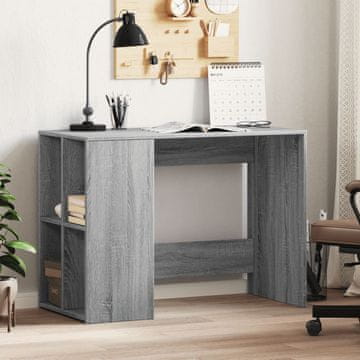 Vidaxl Radni stol, sivi hrast sonoma, 102 x 50 x 75 cm, materijal na bazi drva