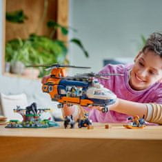 LEGO City helikopter za istraživanje džungle u baznom kampu (60437)