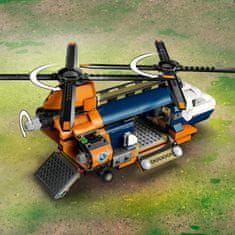 LEGO City helikopter za istraživanje džungle u baznom kampu (60437)