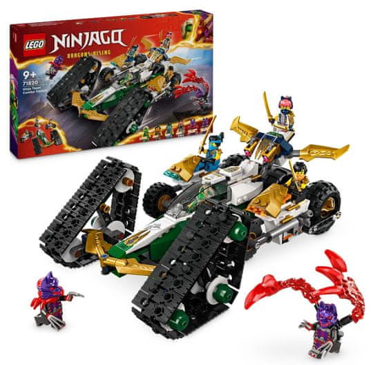 LEGO Ninjago Team Ninja i kombinirano vozilo (71820)
