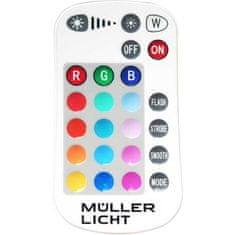 Muller-Licht Vanjski IP65 LED RGBW reflektor + daljinski upravljač 10W