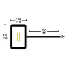 Muller-Licht Vanjski IP65 LED RGBW reflektor + daljinski upravljač 10W