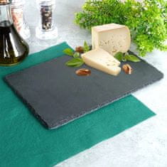 Vilde Pravokutni kamena ploča za posluživanje ladica 30x20cm