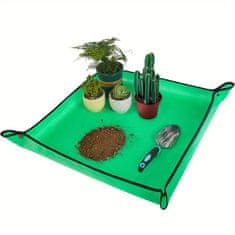 HOME & MARKER® Podloga za sađenje i presađivanje, vodootporna i sklopiva prostirka za biljke | FLORAMAT