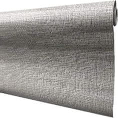 HOME & MARKER® Samoljepljive vinilne tapete, vodootporne i perive, za dekoraciju zidova bez alata (35×500 cm) | WALLPOSH, siva