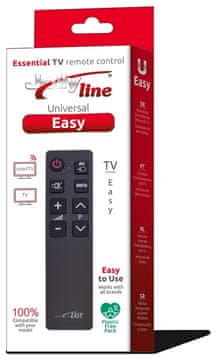 Jollyline JEDNOSTAVAN univerzalni daljinski upravljač