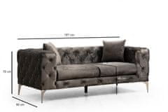 Atelier Del Sofa Dvosjed, Antracit, Como 2 Seater - Anthracite