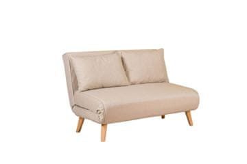Atelier Del Sofa Dvosjed na razvlačenje, Krem, Folde 2-Seater - Cream