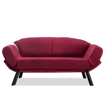 Atelier Del Sofa Dvosjed na razvlačenje, Kesten, Genzo - Maroon