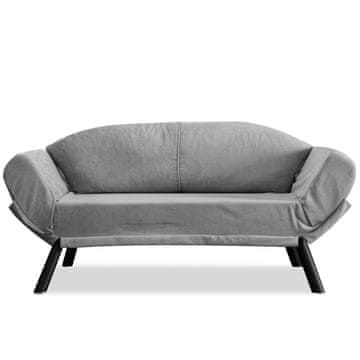 Atelier Del Sofa Dvosjed na razvlačenje, Sivo, Genzo - Grey