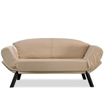 Atelier Del Sofa Dvosjed na razvlačenje, Krem, Genzo - Cream